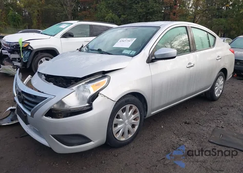 2018 Nissan Versa 1.6 Sv z USA, uszkodzony, nr VIN 3N1CN7AP7JL877837